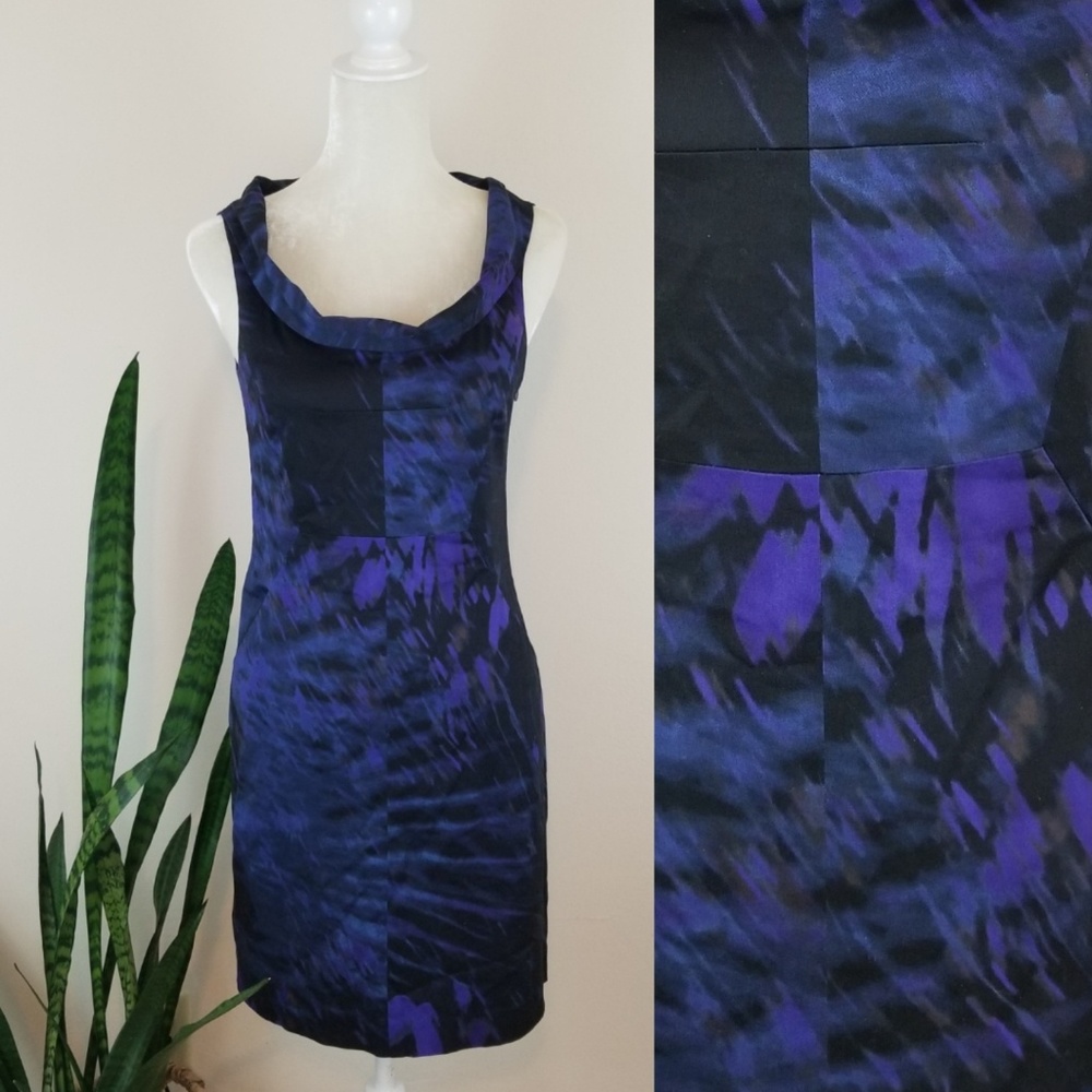 Theory Benja Watercolor Dress